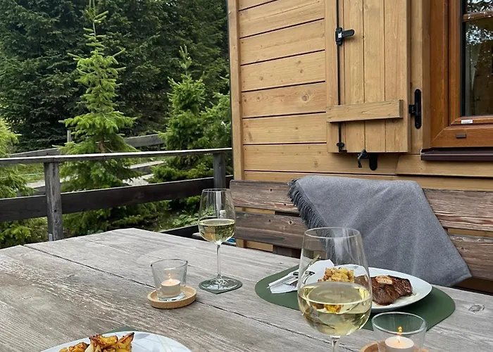 Almhuette-flattnitz בקתה *